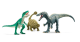 Schleich Dinosaurus Attack of the Three Dinosaurs 72203 Exclusive