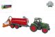 Kids Globe Farming Tractor with liquid manure tank green/red 49cm 540521