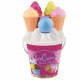 Androni giocattoli Bucket Set 'Ice Cream (Blue or Rose) 1292-0000 (Note: Random color will be sent)
