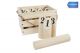 Gametime Number throwing game Junior Wood Natural 14-piece