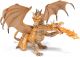 Papo Fantasy & Heroes Two headed dragon gold 38938