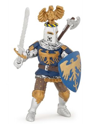 Papo History Crested blue knight 39362