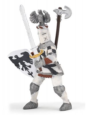 Papo History white crested knight 39785