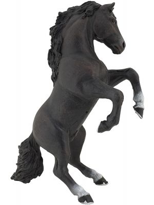 Papo Horses Black reared up horse 51522
