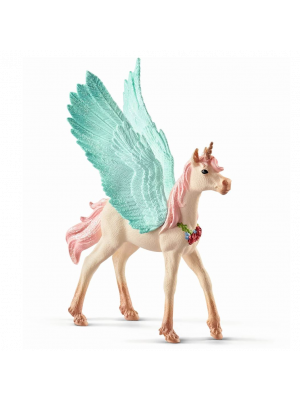 Schleich 70575 Bayala Decorated unicorn Pegasus, foal
