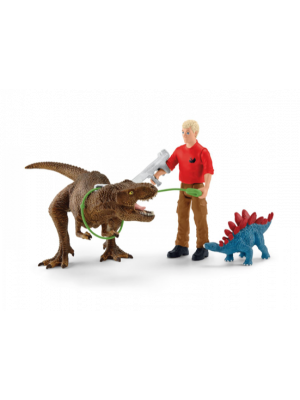 Schleich Dinosaurus 41465 Tyrannosaurus Rex-attack