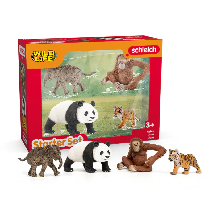 Schleich Wild Life Asia Starter Set 42736