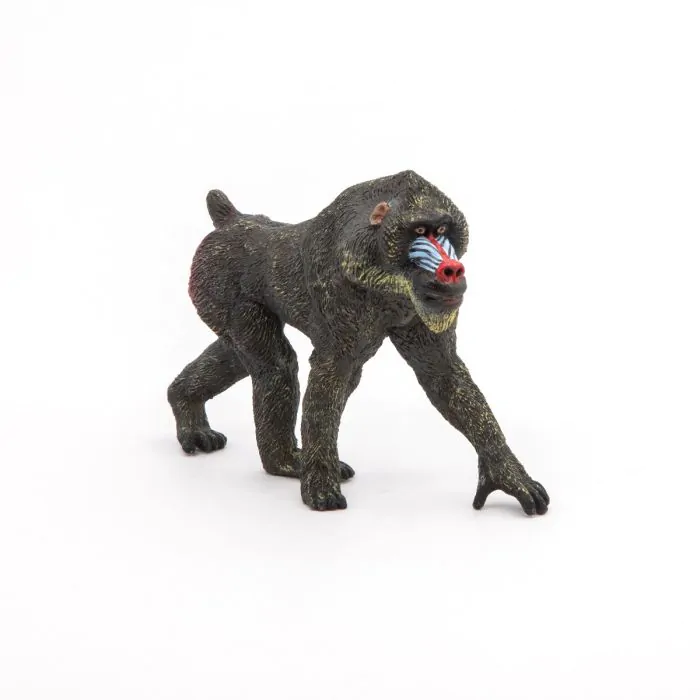 Mandrill ‎– 2枚 Papo Wild Life Mandrill 50121