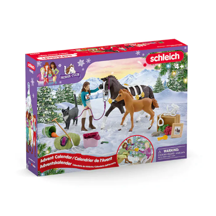 schleich HORSE CLUB アドベントカレンダー ADVENT CALENDAR HORSE CLUB 2022 | The Toy Insider