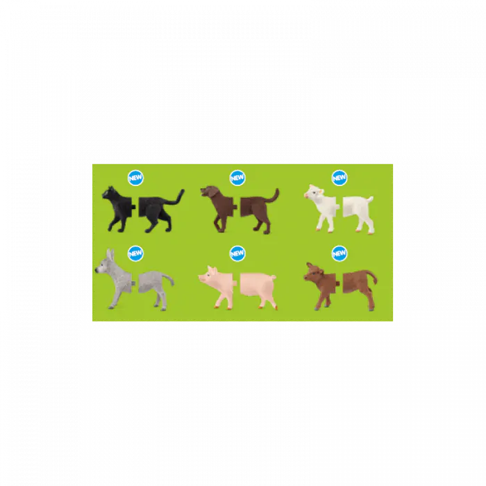Schleich Farm World Puzzle molds 81042