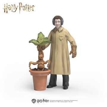 Schleich Wizarding World Neville with Mandrake 14946