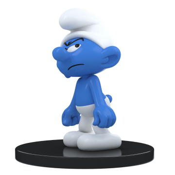 Blue Resin Moppersmurf 700104 Blue Resin Moppersmurf 700104