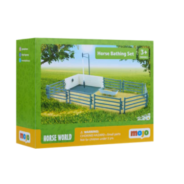 Mojo Horse World Horse Bathing Playset 380061