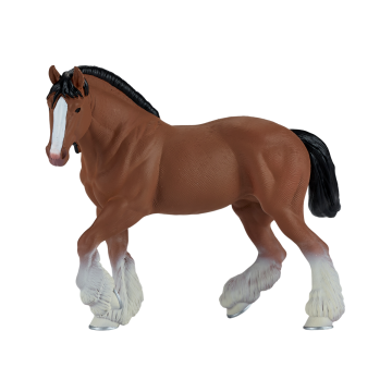 Mojo Horse World Clydesdale Horse Brown 381084