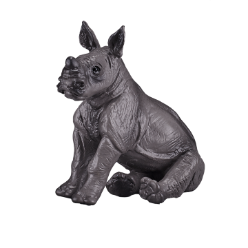 Mojo Wild Life Baby Rhino sitting 387257