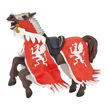 Papo History Red dragon king's horse 39388