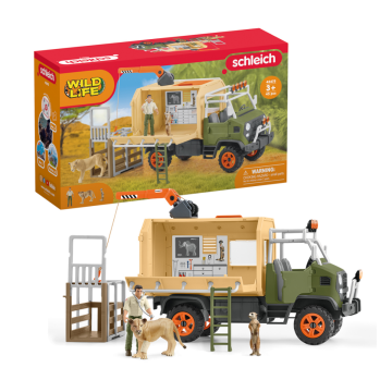 Second Chance: Schleich Wild Life Animal Rescue Large Truck 42475 #1