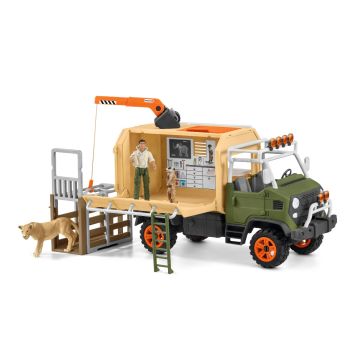 Schleich Wild Life 42475 Big truck animal rescue