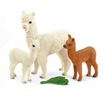 Schleich Wild Life Alpaca family 42544 