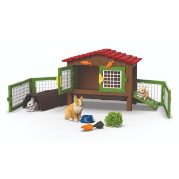 Schleich Farm World Rabbit hutch 42728