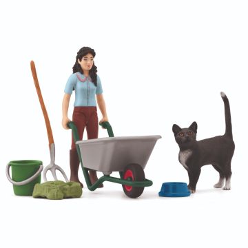 Schleich Horse Club Mucking & Grooming Playset 42747