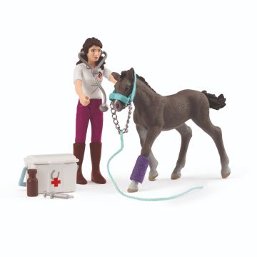 Schleich Horse Club Mrs Kramer with foal 42752