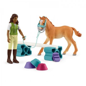 Schleich Horse Club Training set for foal 42756