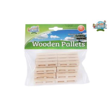 Kids Globe Farming Wooden pallets 1:32 610761