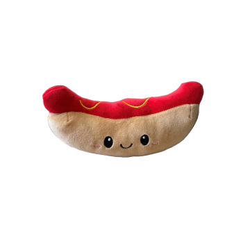 Fluffy Menu fast food plush Hotdog 16/11cm 660651