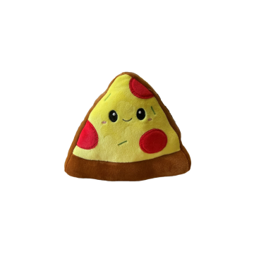 Fluffy Menu fast food plush Pizza 16/11cm 660651