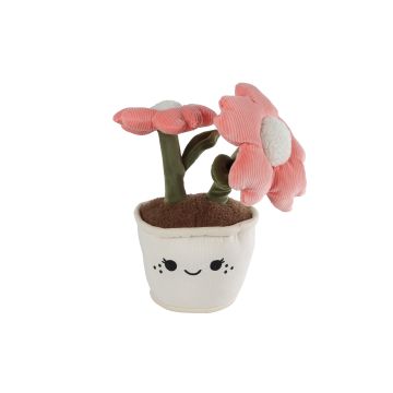 Take Me Home Flowerpot XL Plush White Pot 45 cm 661163
