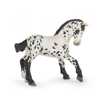 Papo Horses Black appaloosa foal 51540 