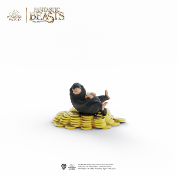 Schleich Wizarding World Niffler with gold 14905