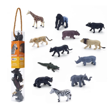 Mojo Wild Life mini wild animals 12st 380057