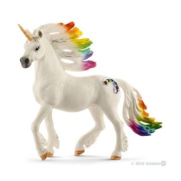Schleich 70523 Bayala Rainbow unicorn, foal