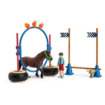 Schleich Farm World Pony  Agility Competition 42482 