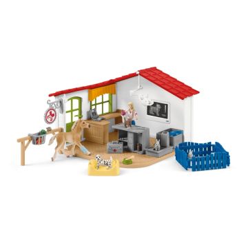 Schleich Farm World 42502 Vet practice with pets