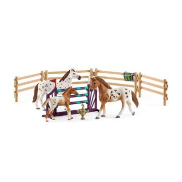 Schleich 42433 Tournamen training set & Appaloosa Horse