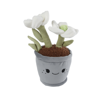 Take Me Home Cyclamen/Spring Rose L Plush Grey Pot 24 cm 661215