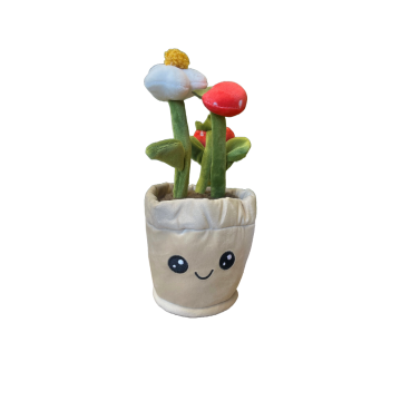 Take me home plant plush strawberry plant Beige 23 cm 660662