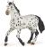 Papo Horses Black appaloosa horse 51539 