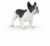 Papo Farm Life Black and white French Bulldog 54006 