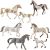 Schleich Horse Club set 2019 7 paarden