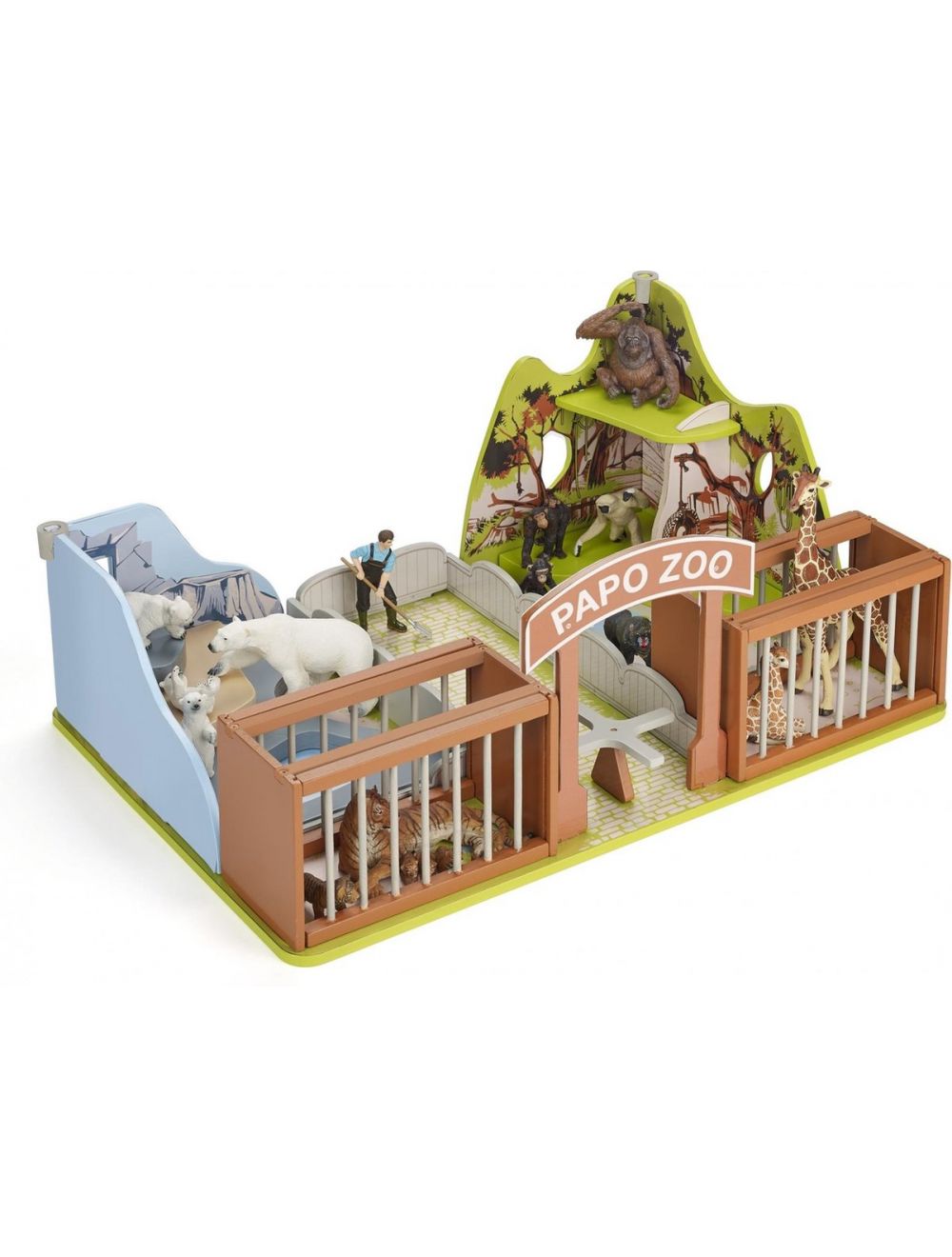 vlot schaamte Microprocessor Papo Wild Life Zoo 60107