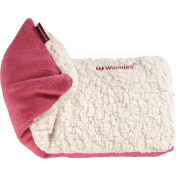 Warmies Hotpack Sherpa beige/red