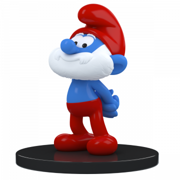Blue Resin Papa Smurf 700101
