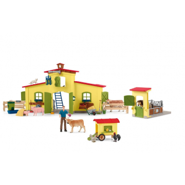 Schleich Farm World Large farm with chicken coop and ponybox 72224 Exclusive