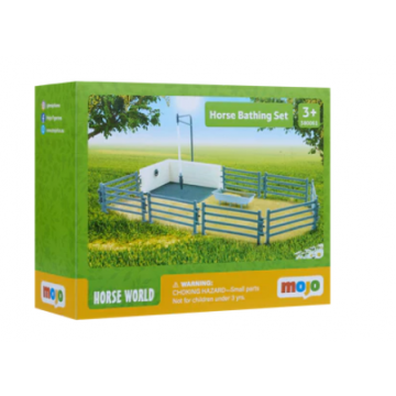 Mojo Horse World Horse Bathing Playset 380061