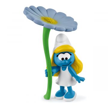 Schleich Smurfen Smurfin met Bloem 20828 