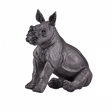 Mojo Wild Life Baby Rhino sitting 387257